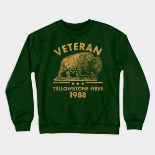 1988 Yellowstone Fires Veteran Crewneck Sweatshirt